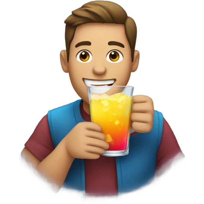 Drinking  emoji