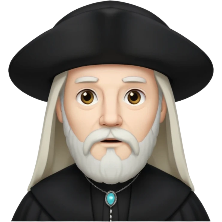 Puritan reverend male emoji