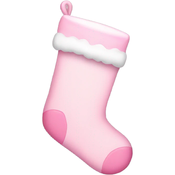 Light pink stocking emoji
