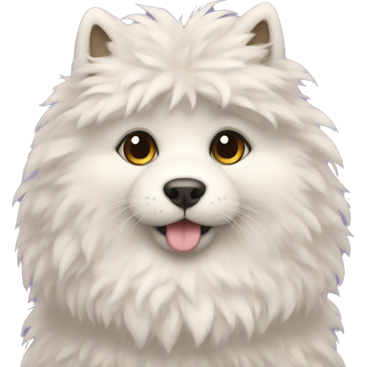 fluffy emoji