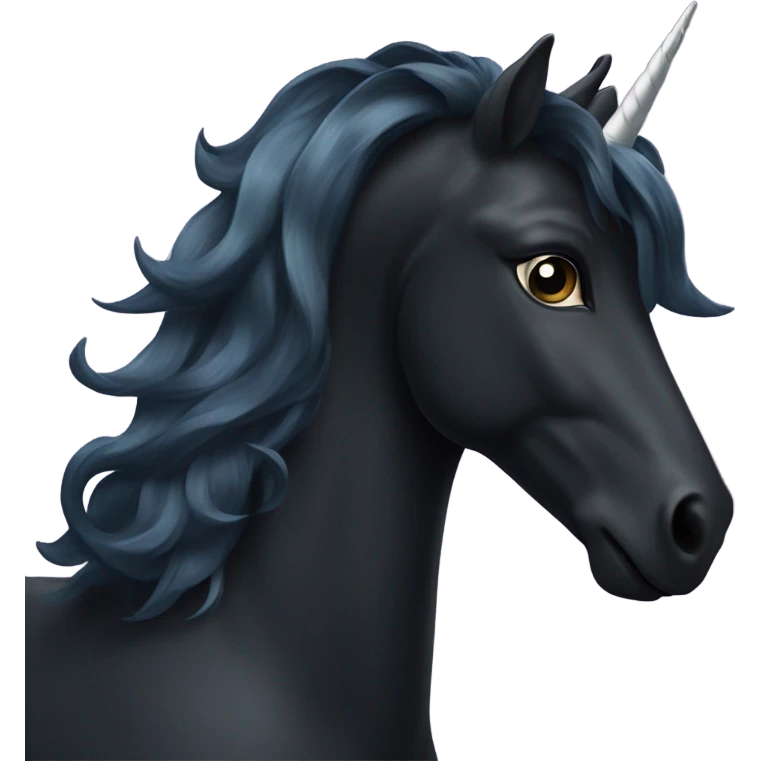 Black unicorn  emoji