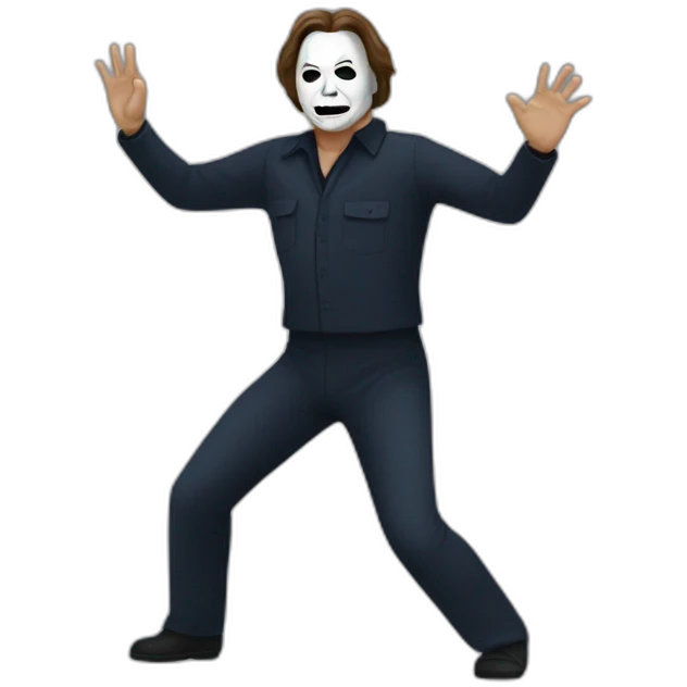 michael myers dancing emoji
