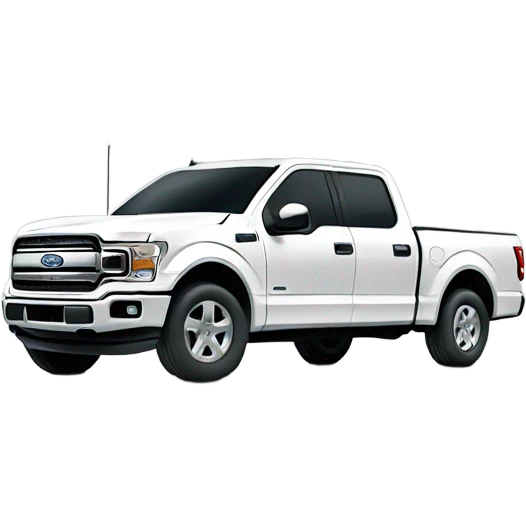 White ford f150 emoji