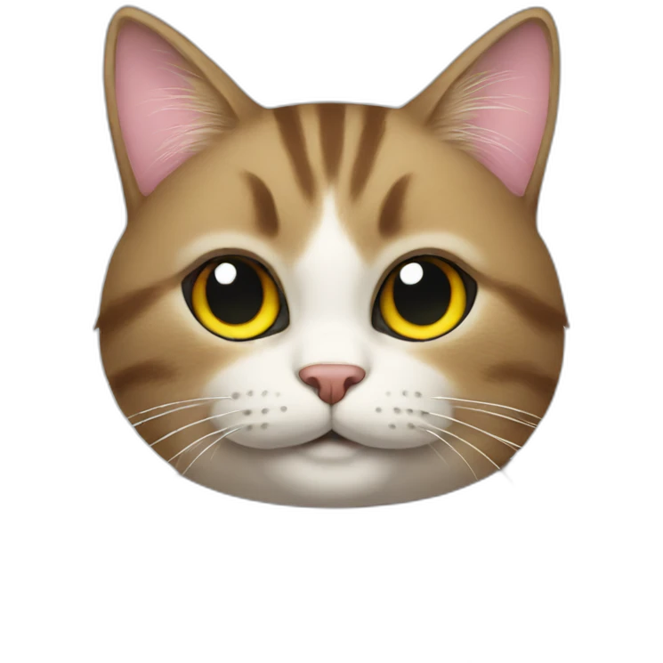 cat with a beer emoji