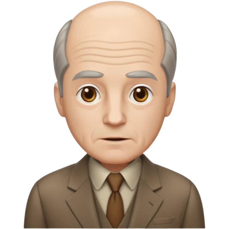 npc with balding grey combover emoji