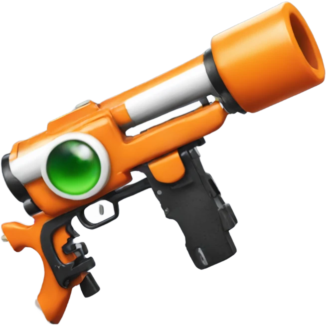 splatoon inkling shooting ink emoji