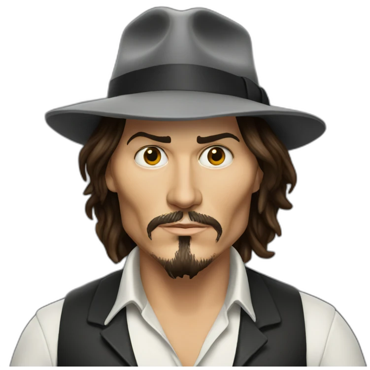 Johnny depp emoji