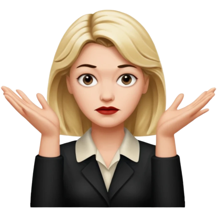 laura palmer hands' gesture emoji
