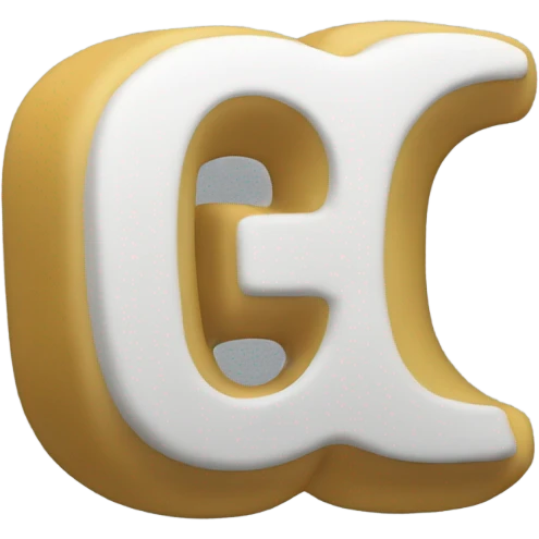 lower case greek letter in 3D emoji