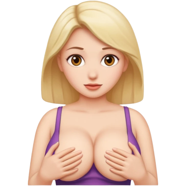 Naked big boobs emoji