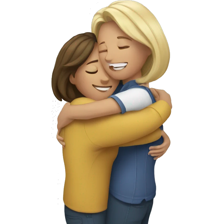 mom hug emoji