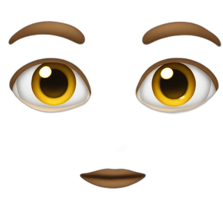 an eye roll where the eyes come out of the top of the head emoji
