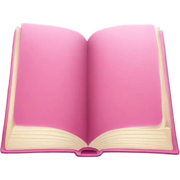 pink book standing emoji