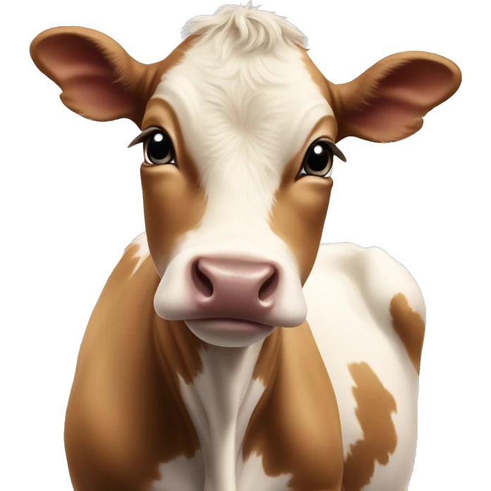 baby cow emoji