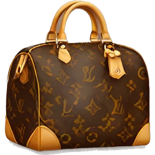 louis vuitton bag emoji
