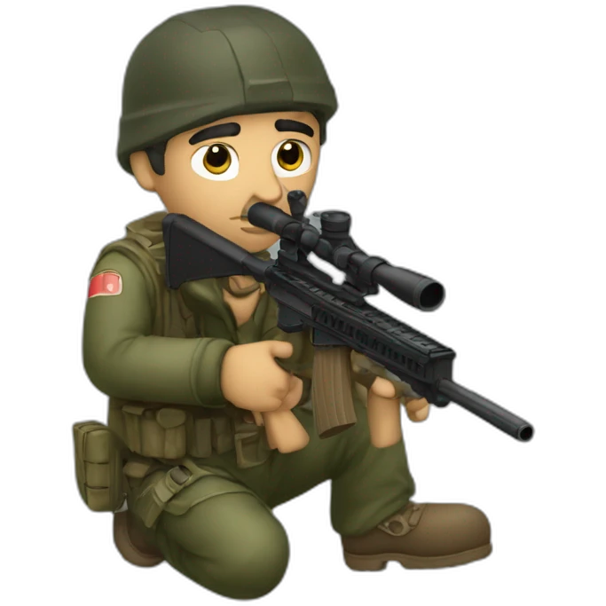 Franco tirador sniper emoji