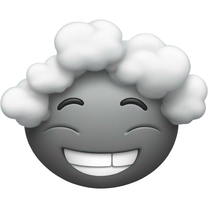 CLOUD SMILE AND WINK emoji