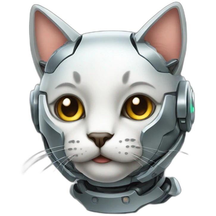 robot gato montés emoji