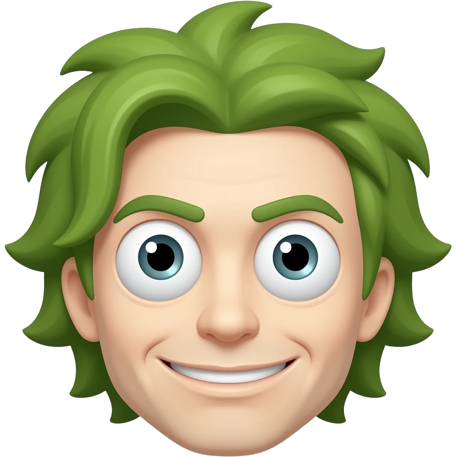 Rick Sanchez classic emoji face emoji