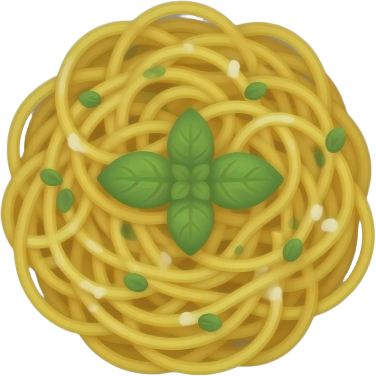 Pesto pasta emoji
