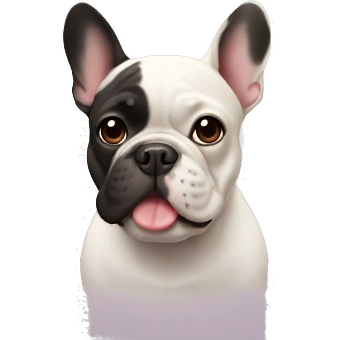 French bulldog  emoji