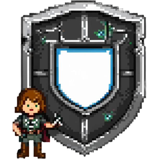tech support shield with phone icon and friendly helper character emoji