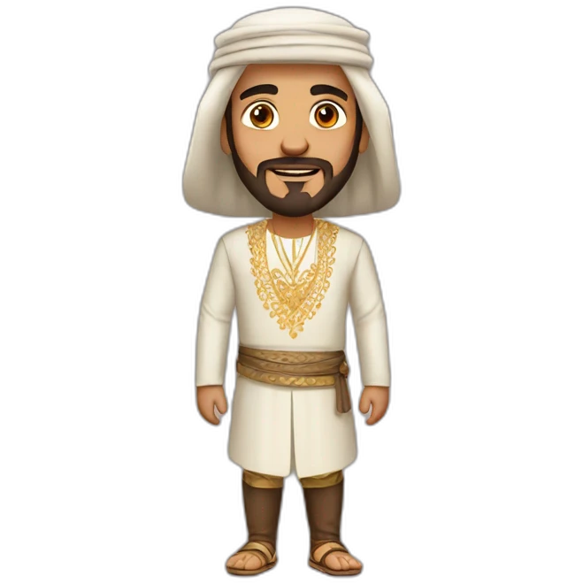 khaliji princess man emoji