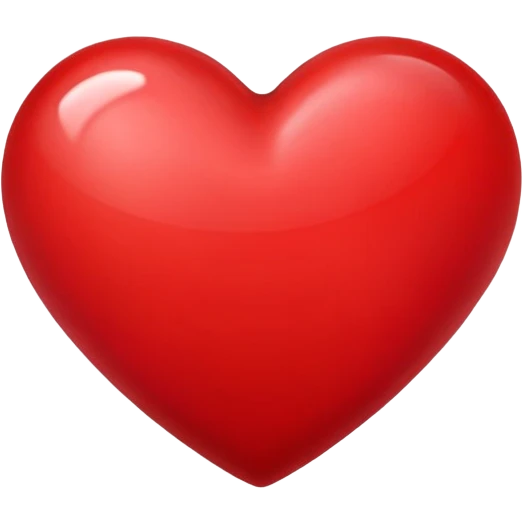 red heart emoji