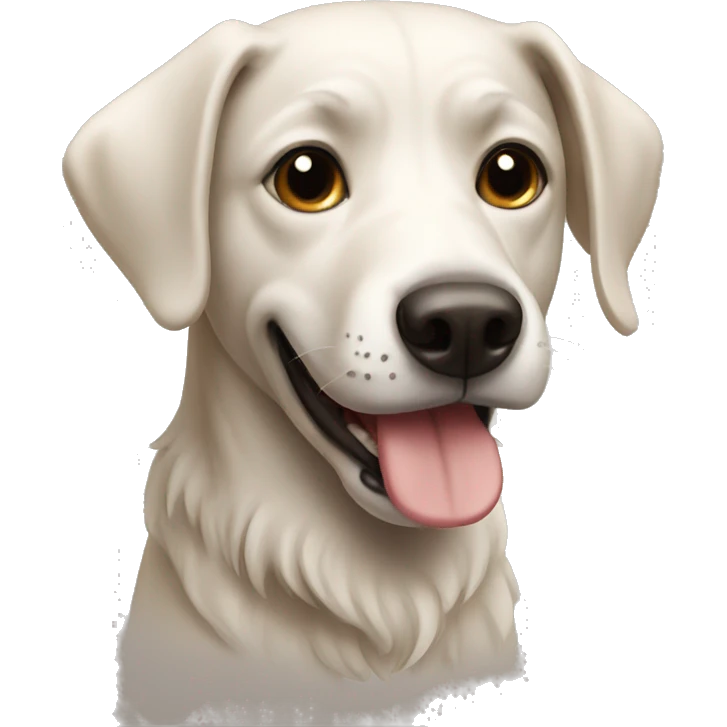 Nice dog emoji