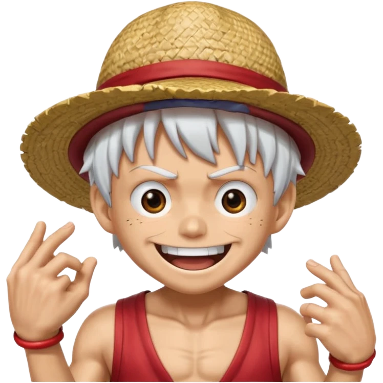 Monkey.D.Luffy gear 5  emoji