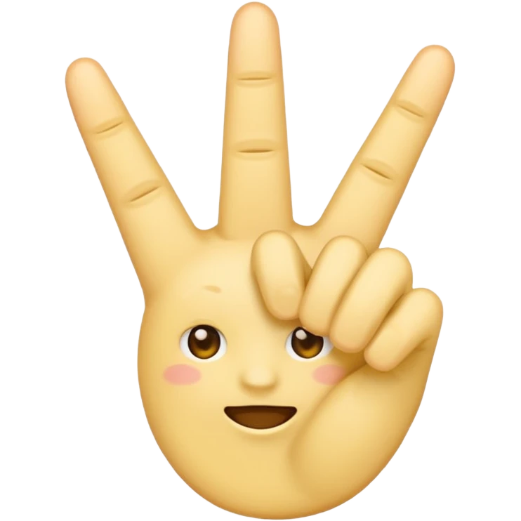 emoji 2 middle finger emoji