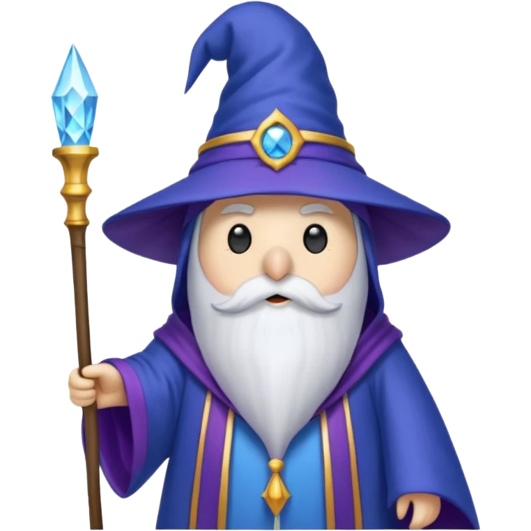 Penguin Wizard emoji
