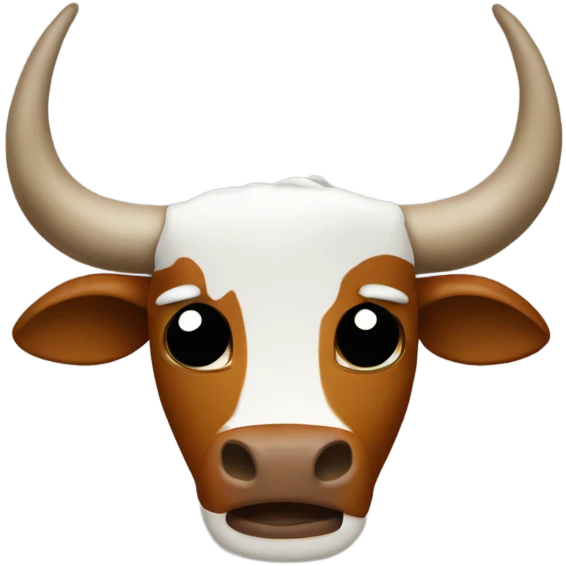 Crying longhorn emoji