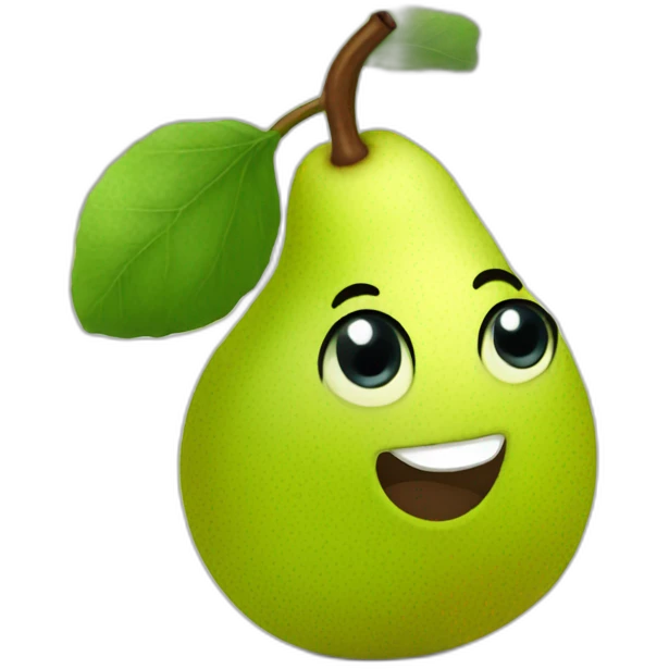 punky pear emoji