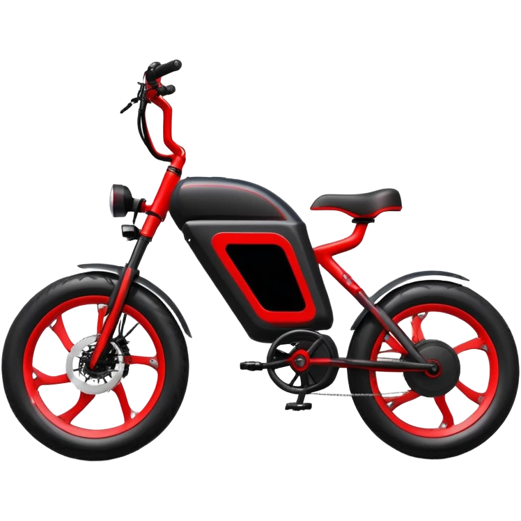 Chinese monster electric bicycle, powerful large e-bike with aggressive styling emoji
