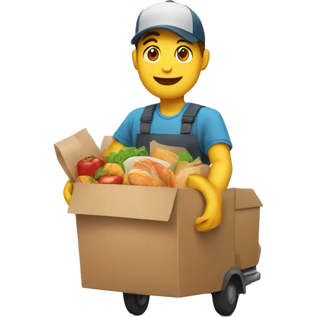 food-delivery emoji