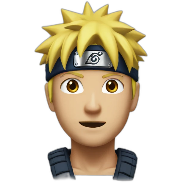 Naruto blond emoji