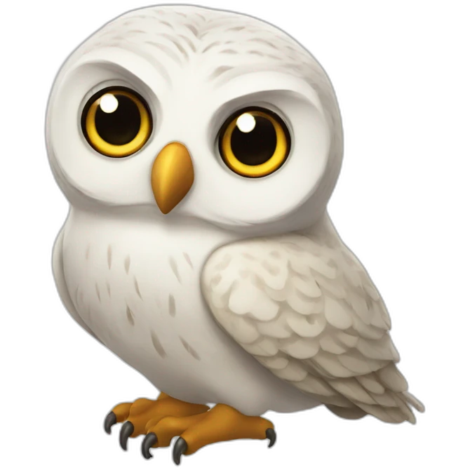 hedwig the owl from harry potter emoji