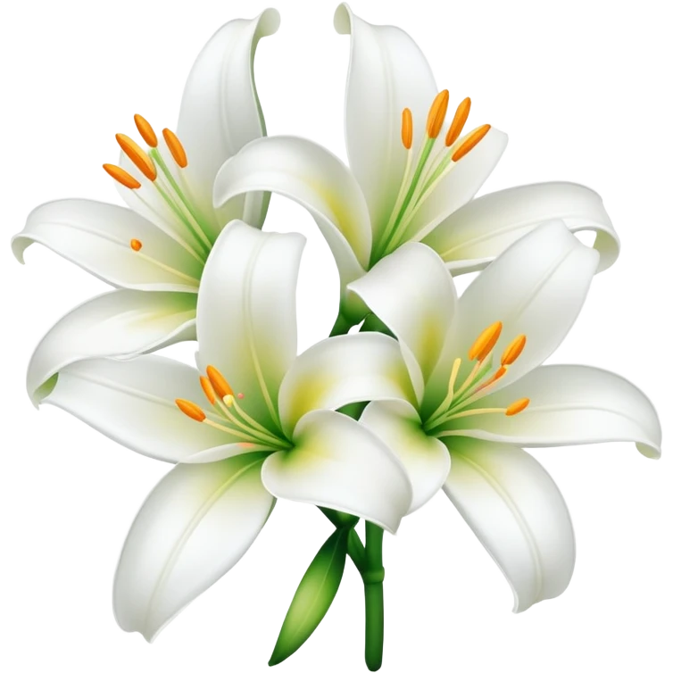 Lilly flowers emoji