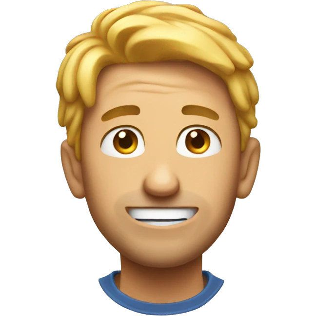 guy wiggling emoji