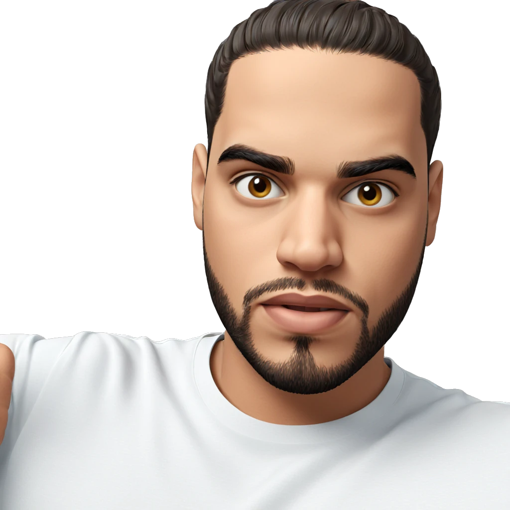 realistic portrait of a boy emoji