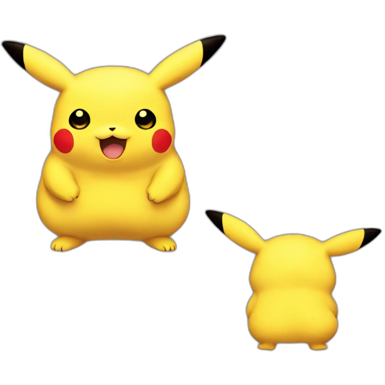 Fat Pikachu  emoji