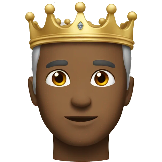 Crown of loyalty emoji