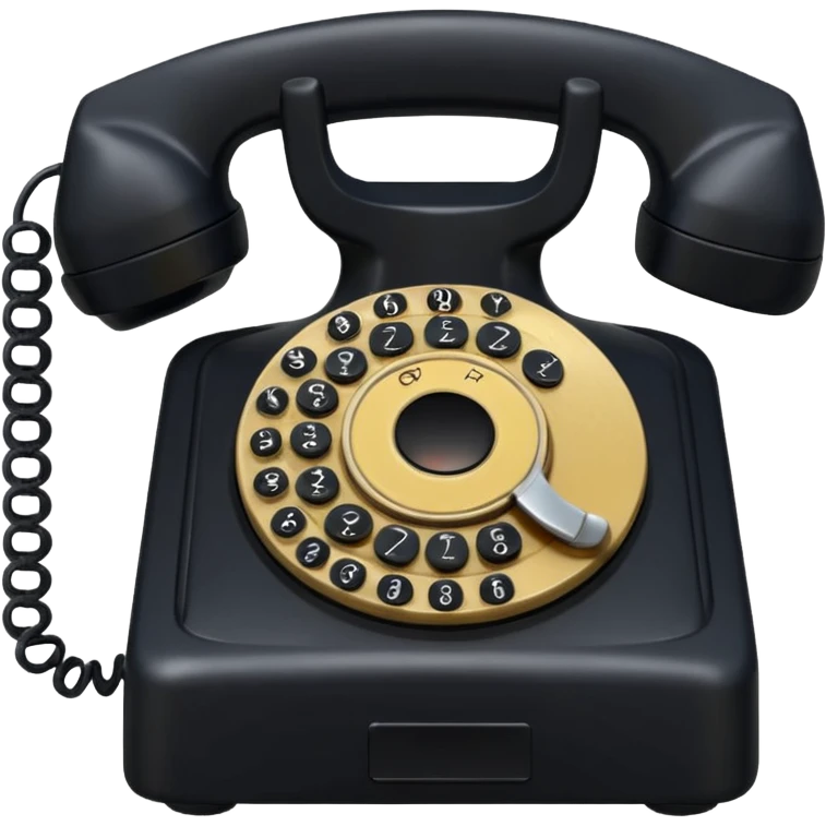 old phone emoji