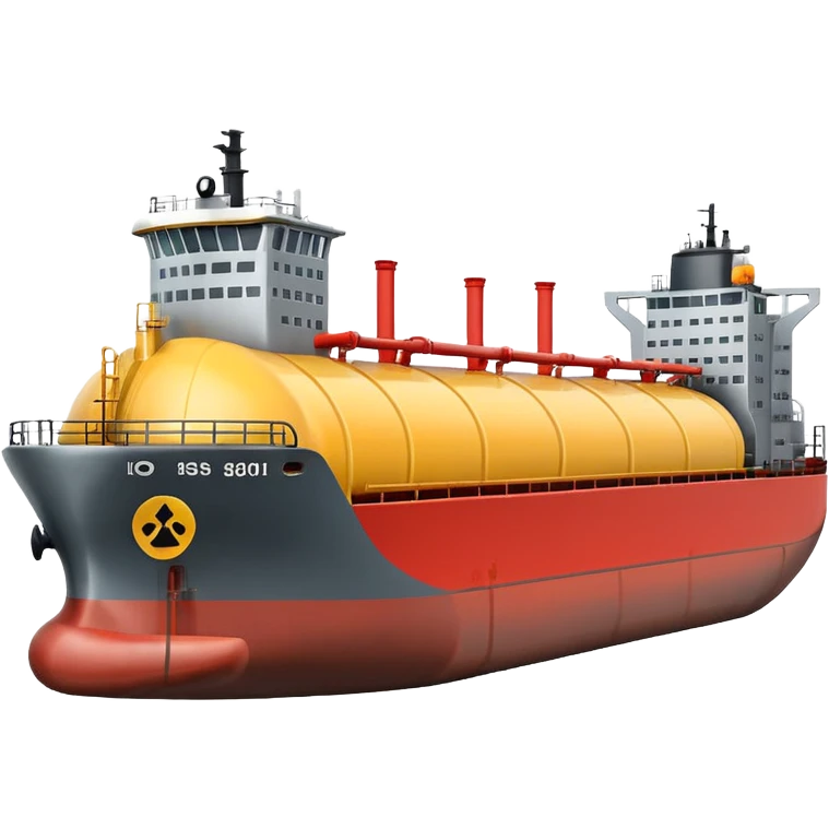 oil tanker side view emoji