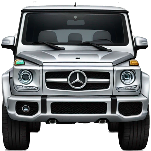 G wagon silver emoji