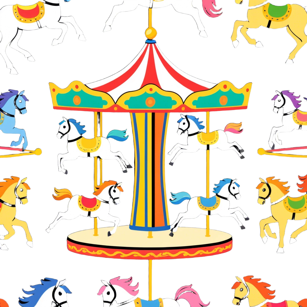 Merry go round  emoji