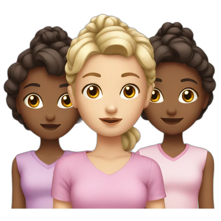 3 girls emoji