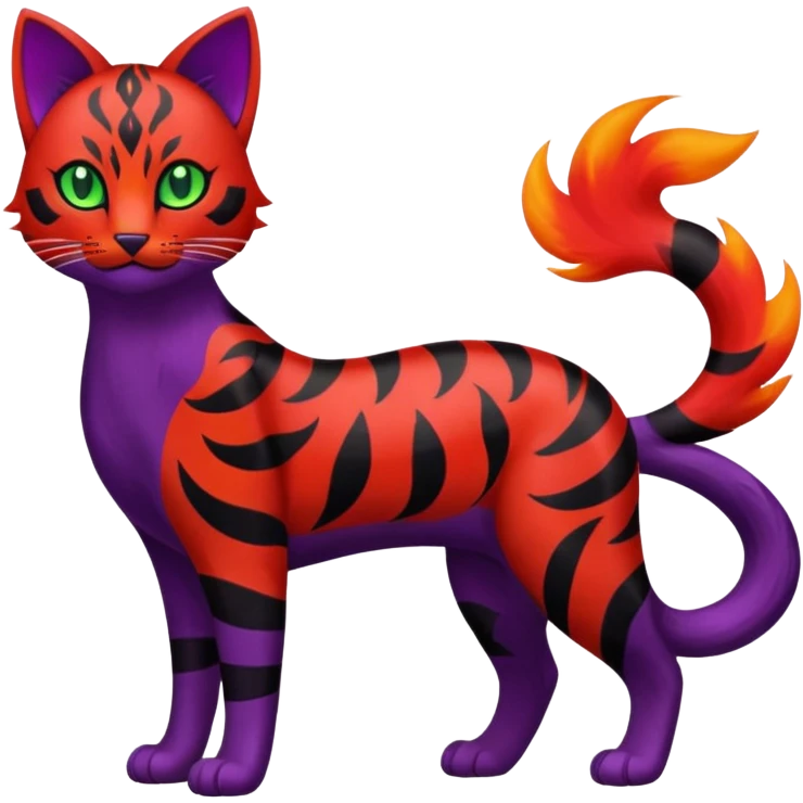 Liepard-Litten-Sprigatito-Pokémon-fusion-creature (full body) emoji