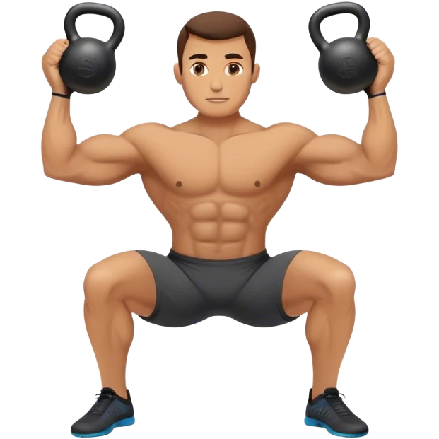 guy Kettlebell Exercises emoji